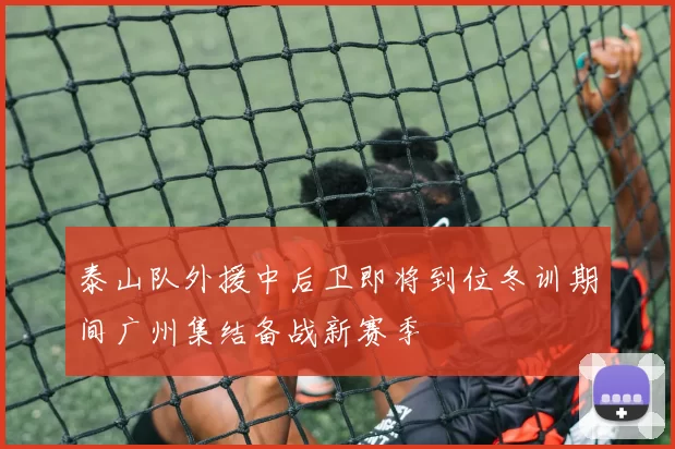 泰山队外援中后卫即将到位冬训期间广州集结备战新赛季